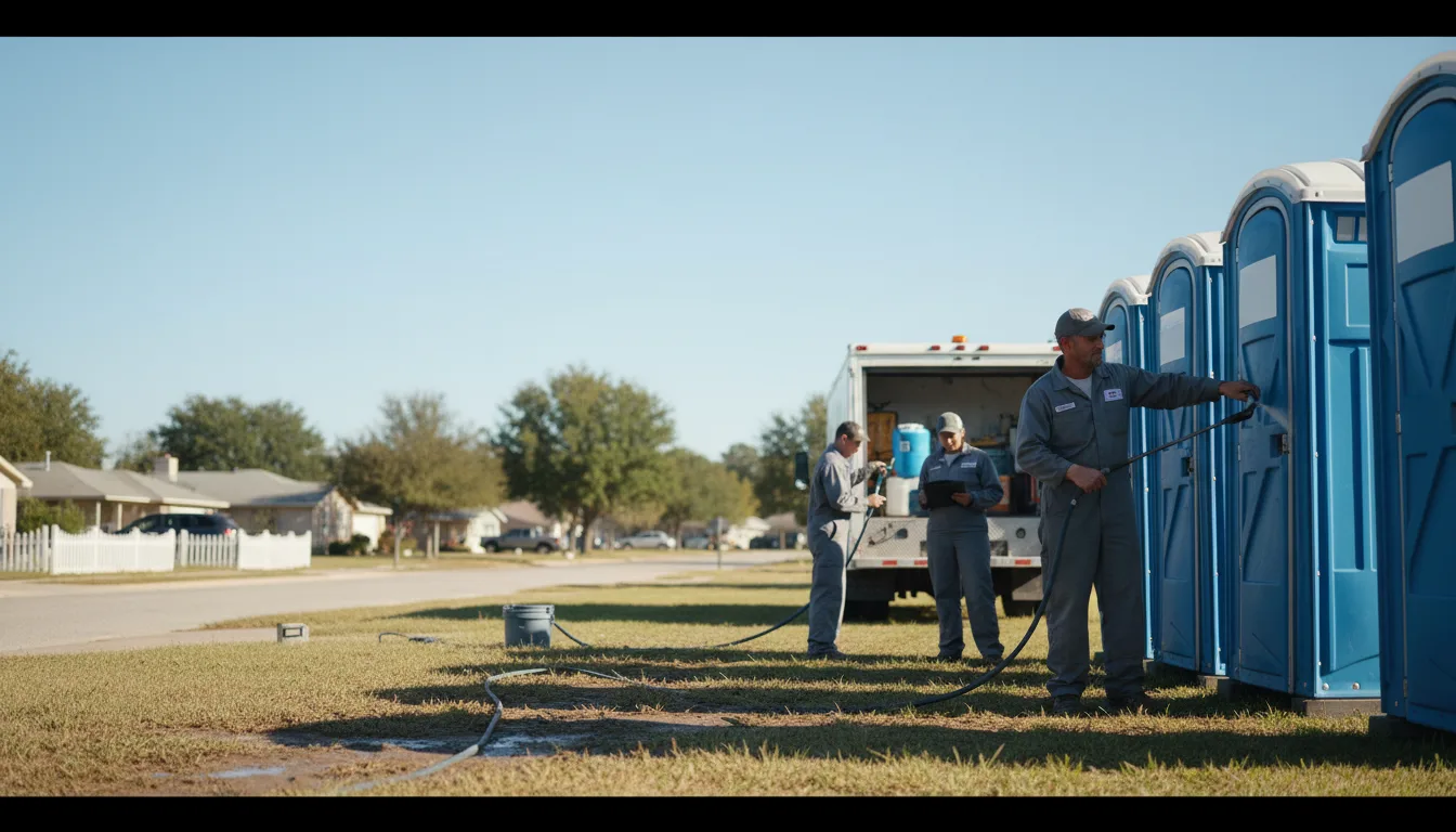Long-Term Portable Toilet Rental in Tallahassee, FL near me